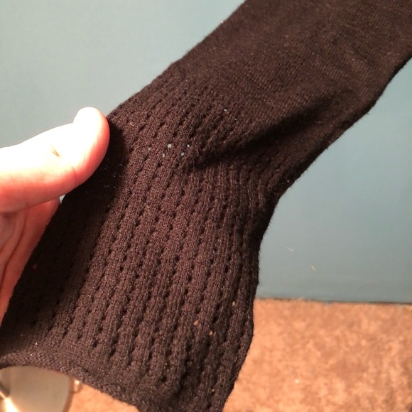 Lux Boho Ripped-up Black Hoodie - Picture 11 of 15